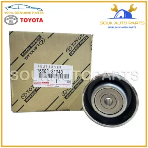 16603-31040 Genuine Toyota PULLEY SUB-ASSY, IDLER, NO.1 1660331040 OEM