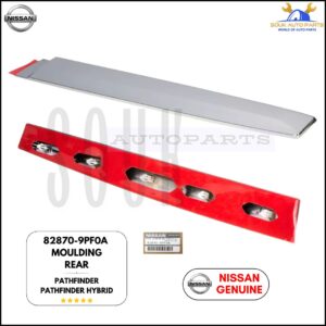 82870-9PF0A Genuine Nissan MOULDING – REAR 828709PF0A OEM PATHFINDER