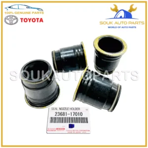 23681-17010 Genuine Toyota NOZZLE HOLDER SEAL (Set of 4 Pcs) 2368117010 OEM