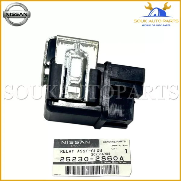 25230-2S60A Genuine Nissan RELAY ASSY-GLOW PLUG 252302S60A OEM