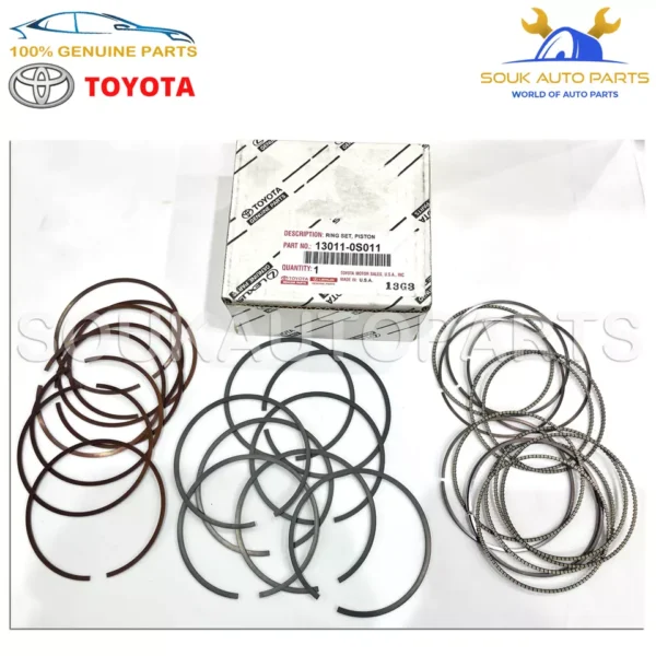 13011-0S011 Genuine Toyota PISTON RING 130110S011 OEM LAND CRUISER SEQUOIA
