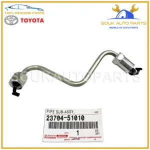 23704-51010 Genuine Toyota PIPE SUB-ASSY, INJECTION, NO.4 2370451010 OEM LC