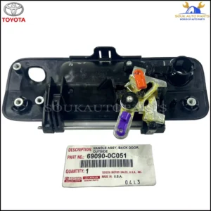 69090-0C051 Genuine Toyota TAILGATE HANDLE W/CAMERA HOLE 690900C051 OEM TUNDRA