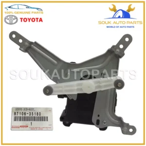 87106-35180 Genuine Toyota SERVO SUB ASSY, DAMPER (FOR AIRMIX) 8710635180 OEM