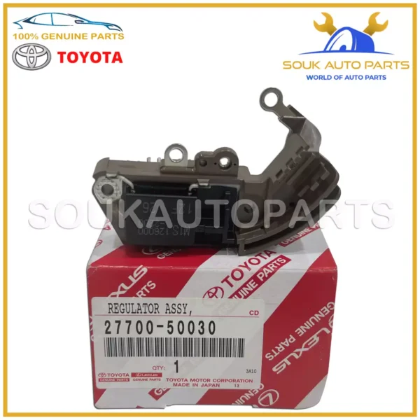 27700-50030 Genuine Toyota REGULATOR ASSY, GENERATOR 2770050030 OEM