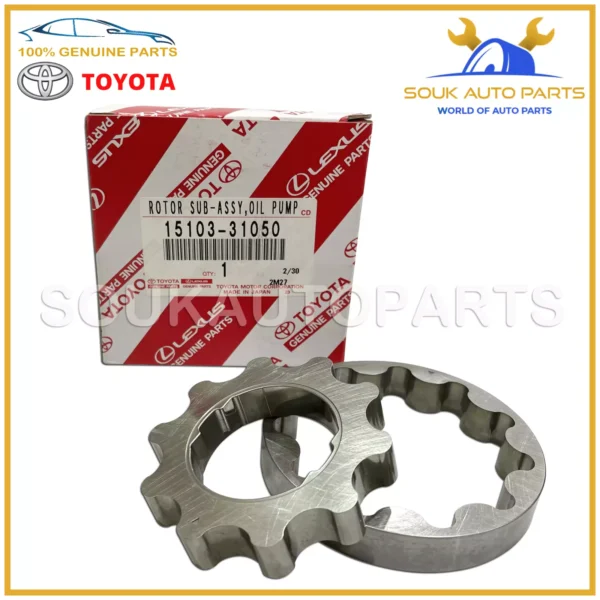 15103-31050 Genuine Toyota OIL PUMP ROTOR SET 1510331050 1GR 2GR