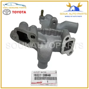 16331-20040 Genuine Toyota OUTLET, WATER 1MZ-FE 2MZ-FE Lexus ES300