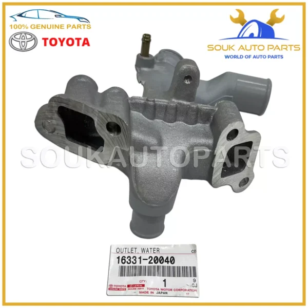 16331-20040 Genuine Toyota OUTLET, WATER 1MZ-FE 2MZ-FE Lexus ES300