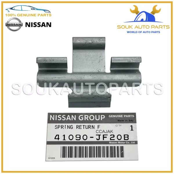 41090-JF20B Genuine Nissan SPRING-RETURN,FRONT BRAKE SHOE 41090JF20B OEM