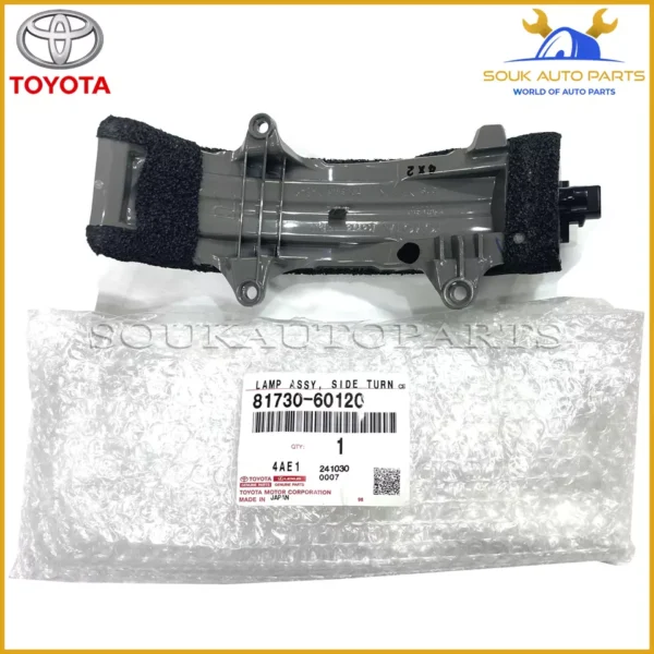 81730-60120 Genuine Toyota LAMP ASSY, SIDE TURN SIGNAL, RH 8173060120 OEM