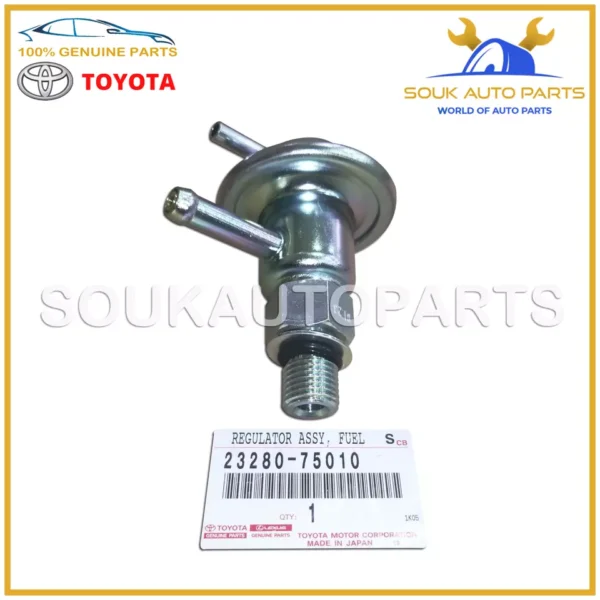 23280-75010 Genuine Toyota FUEL PRESSURE REGULATOR ASSY 2328075010 OEM