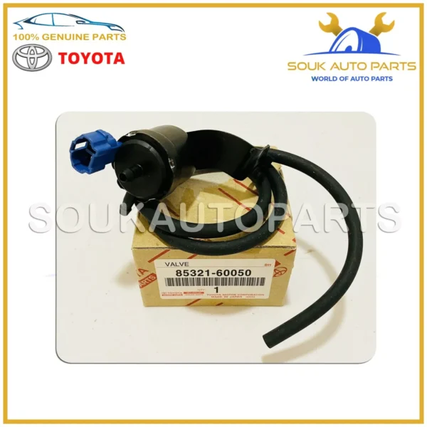 85321-60050 Genuine Toyota VALVE SUB-ASSY, WASHER 8532160050 OEM