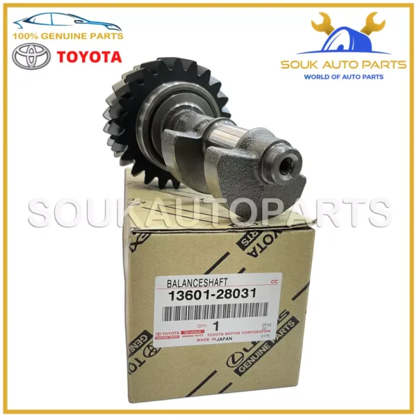 13601-28031 Genuine Toyota BALANCE SHAFT, NO.1 1360128031 OEM CAMRY ESTIMA