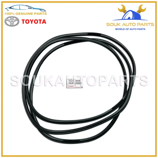 75573-60030 Genuine Toyota MOULDING, BACK WINDOW, OUTSIDE 7557360030 OEM