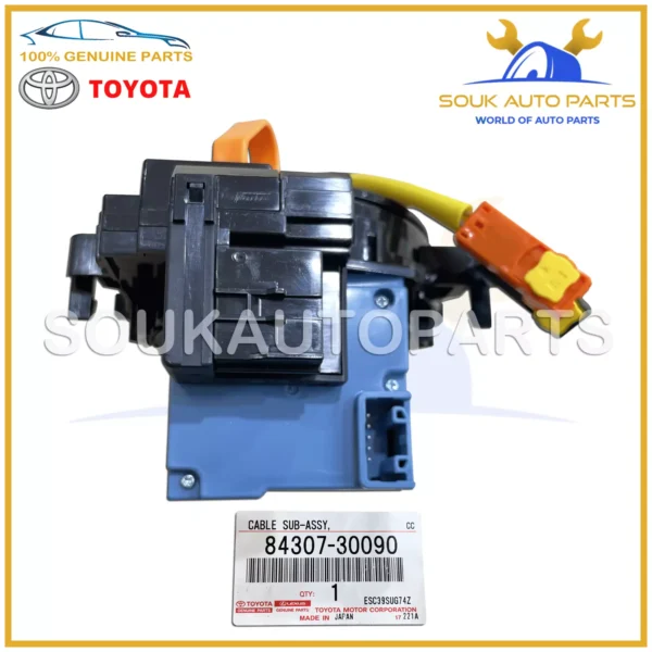 84307-30090 Genuine Toyota CABLE SUB-ASSY, SPIRAL 8430730090 OEM Lexus GX400