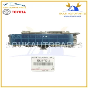 82620-71012 Genuine Toyota BLOCK ASSY, FUSIBLE LINK 8262071012 OEM
