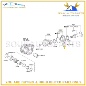 36250-42030 Genuine Toyota BEARING ASSY 3625042030 OEM AURIS C-HR SIENTA ESTIMA