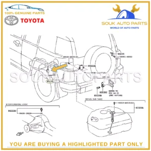 83320-35640 Genuine Toyota GAGE ASSY, FUEL SENDER FJ CRUISER 8332035640 OEM