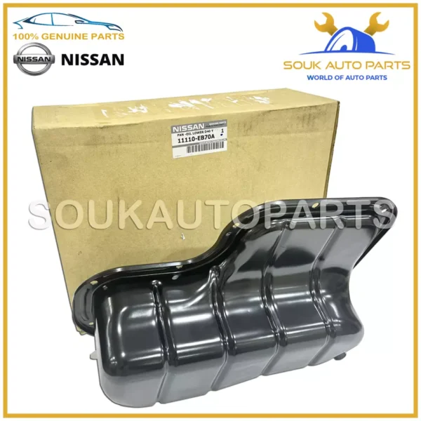 11110-EB70A Genuine OIL PAN ASSY, SUMP METAL TRAY For Nissan YD25 D40 11110EB70A