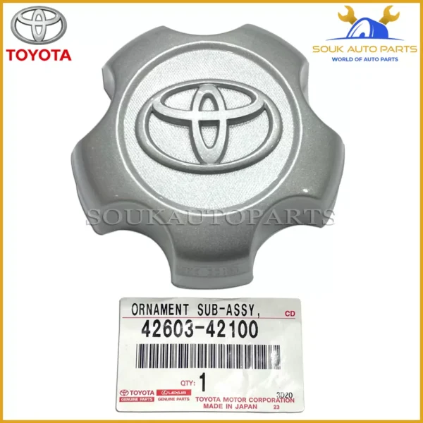 42603-42100 Genuine Toyota ORNAMENT SUB-ASSY, WHEEL HUB 4260342100 OEM RAV4