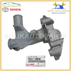16331-20040 Genuine Toyota OUTLET, WATER 1MZ-FE 2MZ-FE Lexus ES300