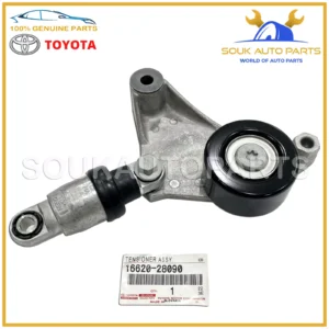 16620-28090 Genuine Toyota TENSIONER ASSY, V-RIBBED BELT 1662028090 OEM