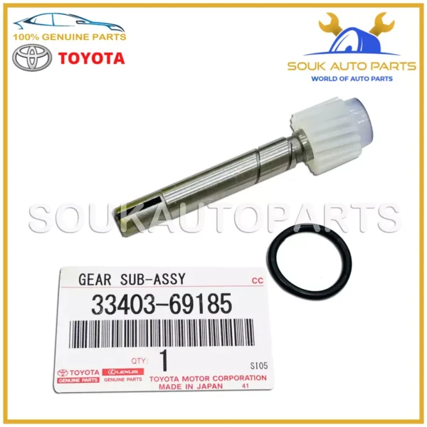 33403-69185 Genuine Toyota SPEEDOMETER DRIVEN (ATM) GEAR SUB-ASSY 3340369185 OEM