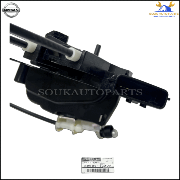 82500-1CA0A Genuine Nissan LOCK & REMOTE CONTROL ASSY-REAR DOOR, RH 825001CA0A
