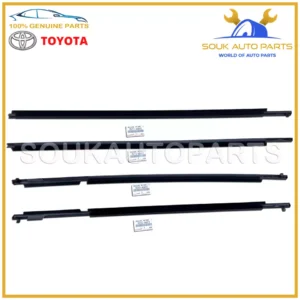 Genuine Toyota DOOR BELT MOULDING SET FOR LAND CRUISER PRADO OEM