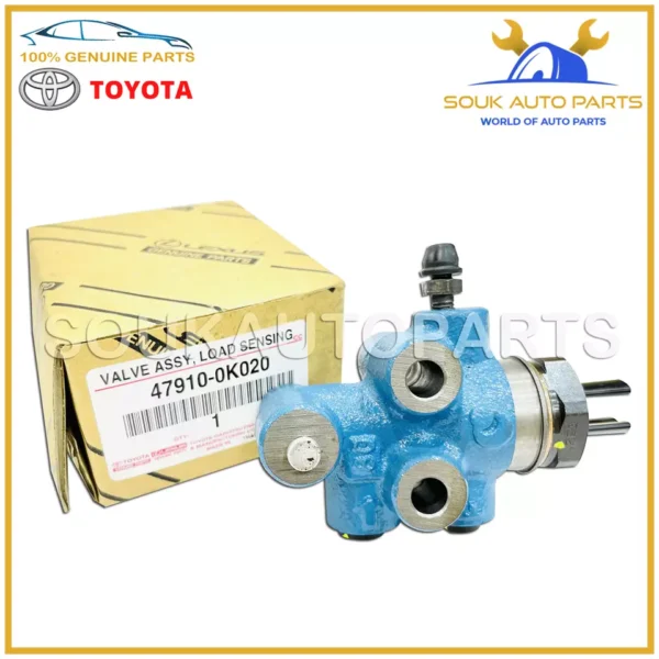 47910-0K020 Genuine Toyota VALVE ASSY, LOAD SENSING PROPORTIONING 479100K020 OEM