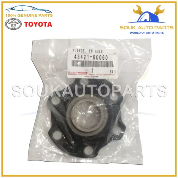 43421-60060 Toyota FRONT AXLE OUTER SHAFT FLANGE, RH/LH 4342160060 Genuine OEM