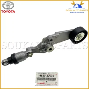 16620-22034 Genuine Toyota TENSIONER ASSY, V-RIBBED BELT 16620-22034 OEM