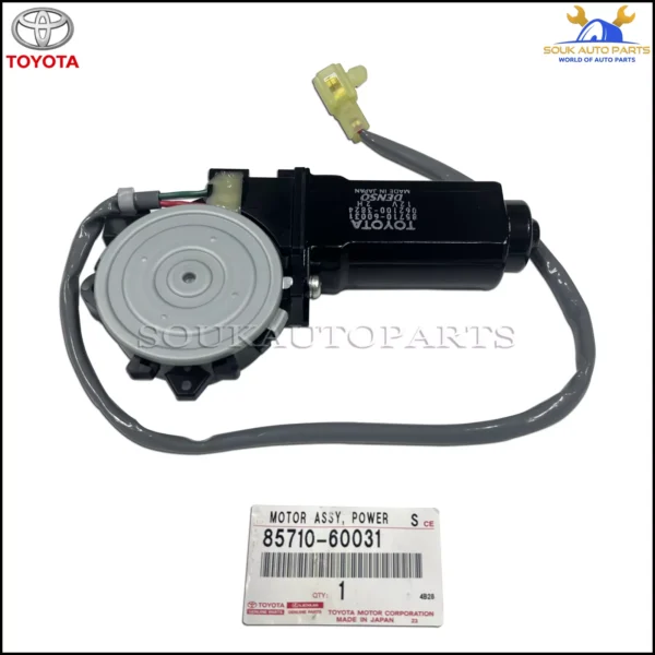 85710-60031 Genuine Toyota MOTOR ASSY, POWER WINDOW REGULATOR, FRONT RH OEM