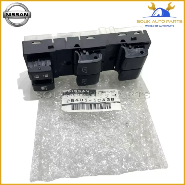25401-1CA3B Genuine Nissan SWITCH AUTO POWER WINDOW MAIN For Infiniti FX35 QX70