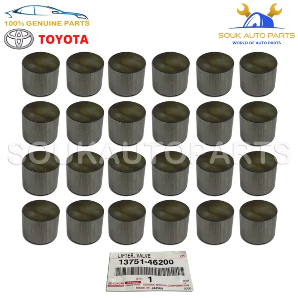 13751-46200 Genuine Toyota LIFTER SET, VALVE (24 Pcs) 1375146200