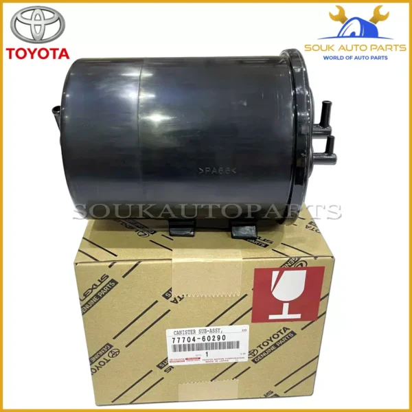 77704-60290 Genuine Toyota CANISTER SUB-ASSY, CHARCOAL 7770460290 OEM LC100