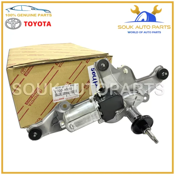 85130-60260 Genuine Toyota MOTOR ASSY, REAR WIPER 8513060260 OEM