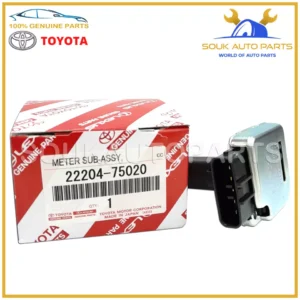 22204-75020 Genuine Toyota METER SUB-ASSY, INTAKE AIR FLOW 2220475020 OEM