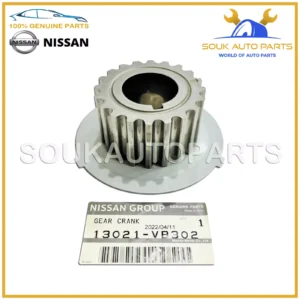 13021-VB302 Genuine Nissan SPROCKET CRANKSHAFT GEAR, 13021VB302 OEM