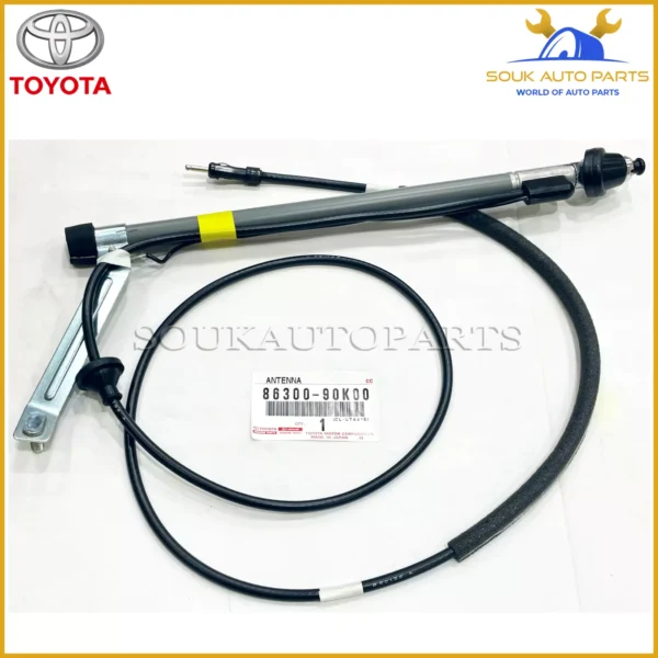 86300-90K00 Genuine Toyota ANTENNA ASSY, W/HOLDER 8630090K00 OEM LAND CRUISER