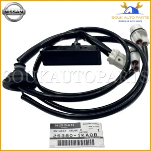 25380-1KA0B Genuine Nissan SWITCH ASSY-TRUNK OPENER 25380-1KA0B OEM