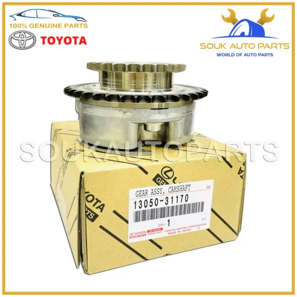 13050-31170 Genuine Toyota GEAR ASSY, CAMSHAFT TIMING LEXUS ES350 1305031170 OEM