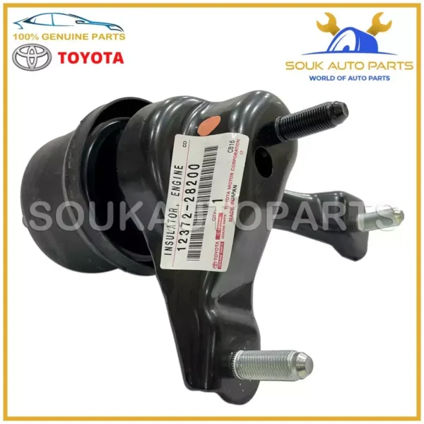 12372-28200 Genuine Toyota INSULATOR, ENGINE MOUNTING, LH(FOR TRANSVERSE ENGINE)