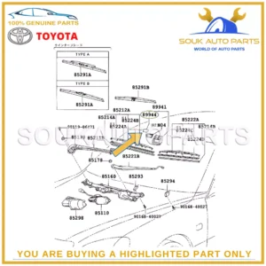 89944-50011 Genuine Toyota RAIN SENSOR TAPE 8994450011 CELSIOR LEXUS IS300 RX350