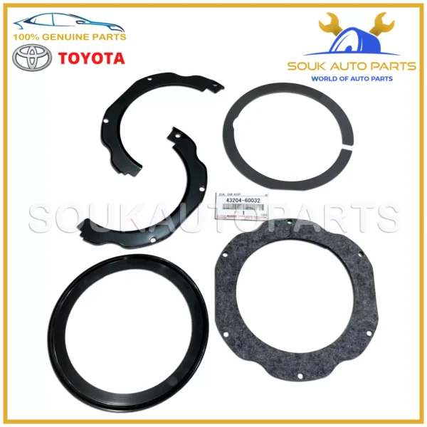 43204-60032 Genuine Toyota SEAL SUB-ASSY, STEERING KNUCKLE OIL 4320460032 OEM