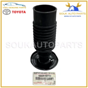 48304-0D150 Genuine Toyota BUMPER SUB-ASSY, FRONT SPRING, NO.1 483040D150 OEM