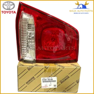 81581-60180 Genuine Toyota LENS AND BODY, REAR LAMP, RH 8158160180 LAND CRUISER