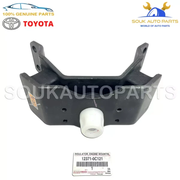 12371-0C121 Genuine Toyota INSULATOR, ENGINE MOUNTING, REAR NO.1
