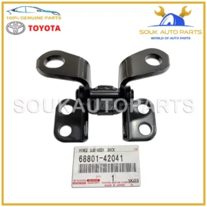 68801-42041 Genuine Toyota HINGE SUB-ASSY, BACK DOOR, UPPER 6880142041 OEM