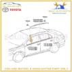 75710-12780 Genuine Toyota MOULDING ASSY, FRONT DOOR BELT, RH 7571012780 OEM - Image 3
